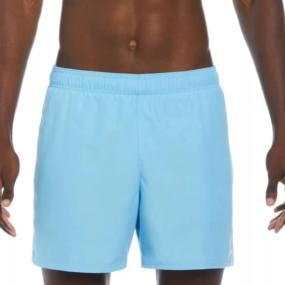 Nike Swim ‘Sky Blue’ Men’s 5” Volley Shorts Sz XL - Picture 1 of 2
